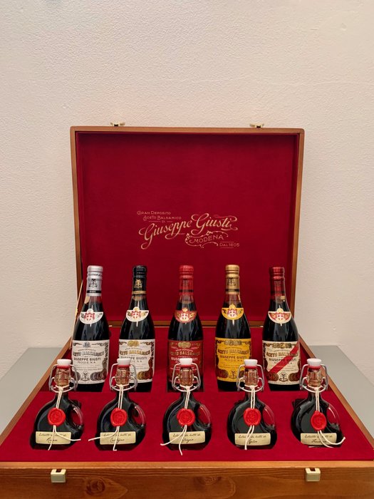 Giuseppe Giusti - Balsamvinäger - 10 - bottles(5x250ml, 5x40ml)