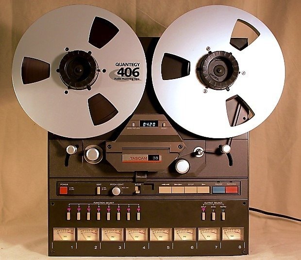 Tascam - Mod 38 - 8 track - 8 channel - Lettore audiocassette 26 cm