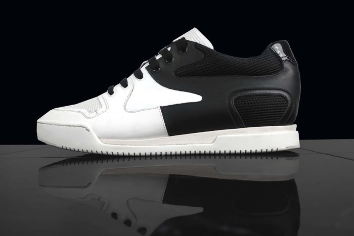 white platform sneakers size 11