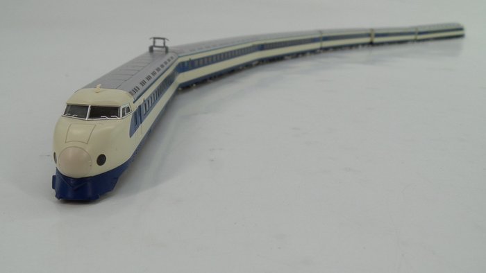 Kato N - 10-136 - Conjunto de comboios - Trem-bala Shinkansen série 0 de 6 peças - Japan Railways