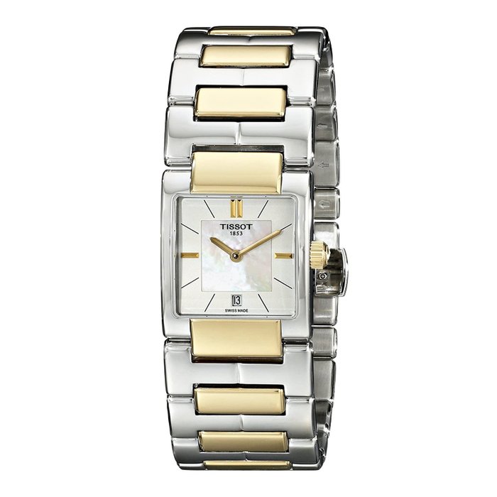 Tissot - T2 Watch Two Tone IP Gold Mother of Pearl Dial - - Catawiki