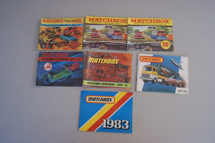 EDITION MINTY CONDITION! 1969 "MATCHBOX" COLLECTOR'S CATALOG U.S.A 