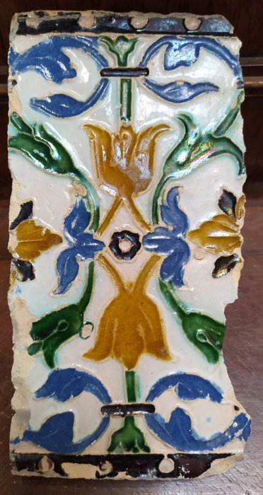 Triana Sevilla, de Cuenca o Arista - Kakelplatta (1) - Keramik, Lergods