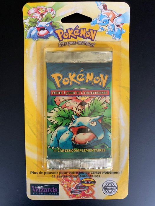The Pokémon Company - POKEMON EDITION 1 - 极其稀有！吸塑版神奇宝贝助推器第1版！ - 1999