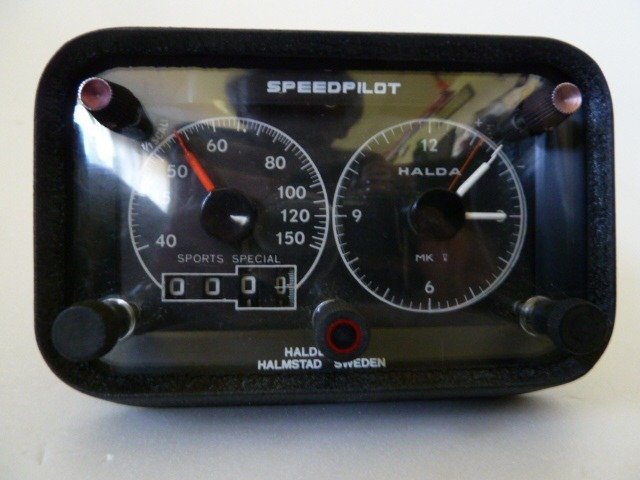 Rally instrument - Halda Speedpilot Sports Special MKV - Halda - 1950–1960
