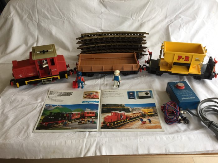 Playmobil/LGB - Playmobil/LGB - 4027 - Togsett Goederen trein - 1980-1989 - Tyskland