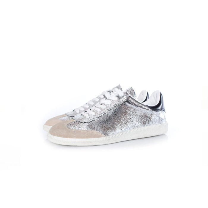 isabel marant silver sneakers
