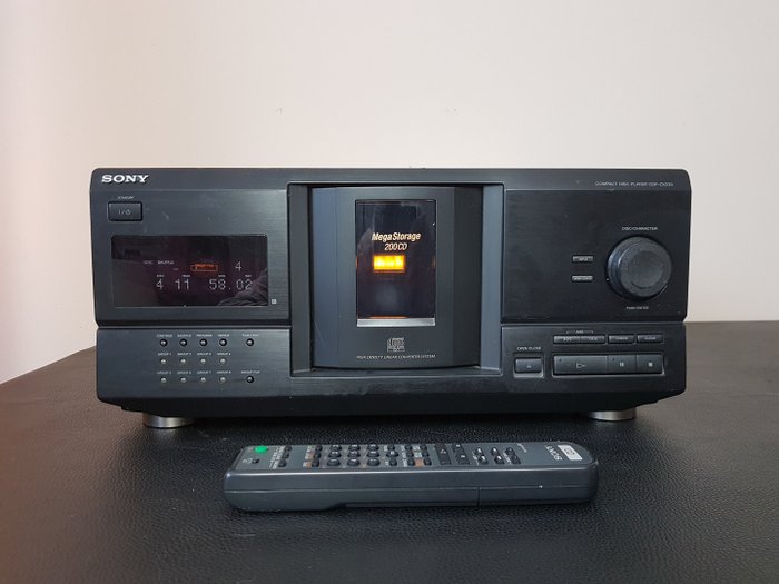 Sony - CDP-CX 230 - 200 lemezlejátszó