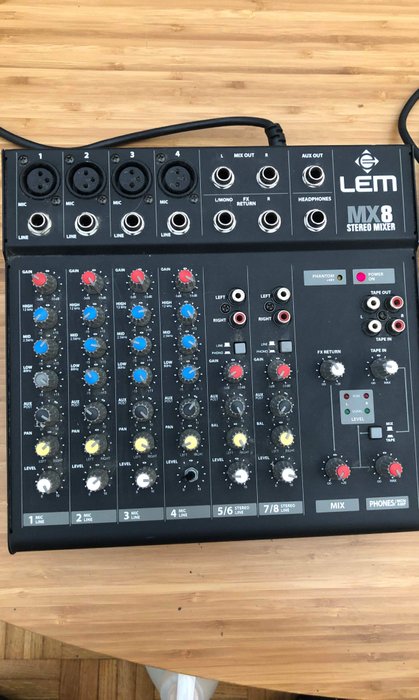 Lem - MX8 stereo mixer - 混頻器