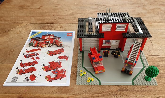 Lego 6382 Fire Station Vtg Legoland NISB 1980 RARE 80s for sale online 
