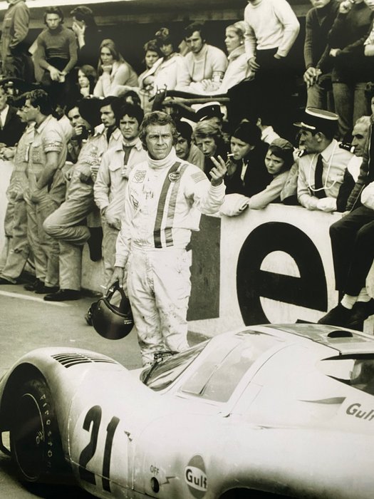 Image 3 of Photograph - 1971Le Mans 24 hour Steve Mc Queen Porsche - Porsche - After 2000