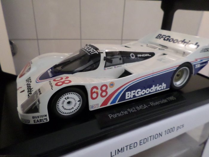Norev - 1:18 - Porsche 962 ISMA --- Riverside 1985 /// Limited Edition 1000 pcs