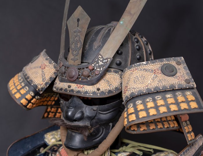 日本盔甲(Yoroi) - 絲, 鋼 - Prachtig Japans samoerai harnas  - 日本 - 昭和初期。