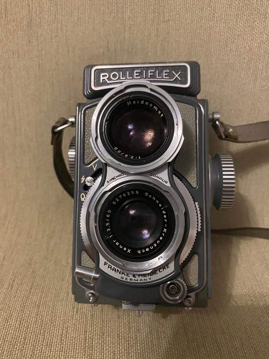 Rollei, Rolleiflex DBP DBGM BABY TLR CAMERA 2.8 / 60