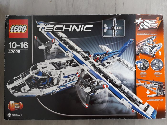 LEGO - Technic - 42025 - avión y barco lego technic 42025 - 1990-1999