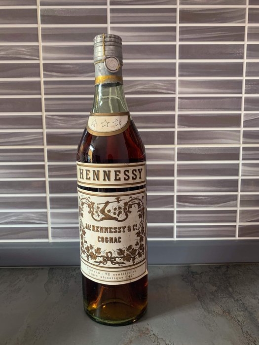 Hennessy - Three star cognac  - b. 1940年代 - 72 cl