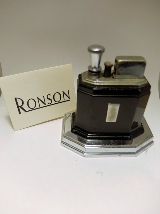 Ronson Touch Tip Octette - Mechero - Ronson Art Deco de 1