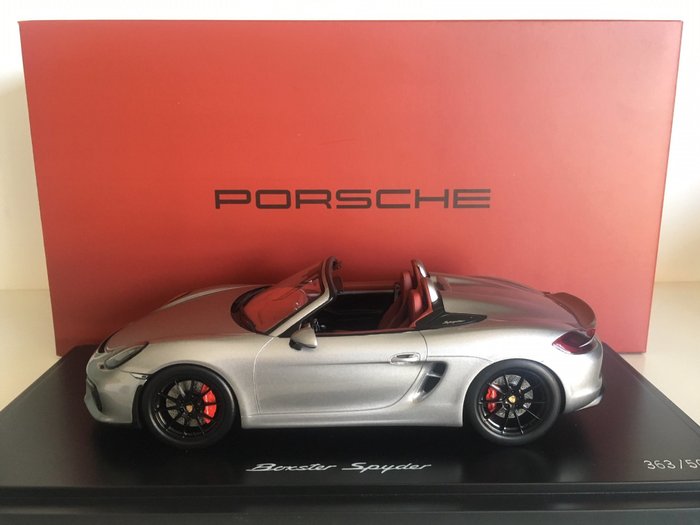 Spark - 1:18 - Porsche Boxster (981) Spyder 2017