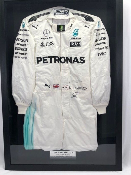 Mercedes Benz AMG  - Fórmula 1 - Lewis Hamilton - 2017 - Fato de corrida