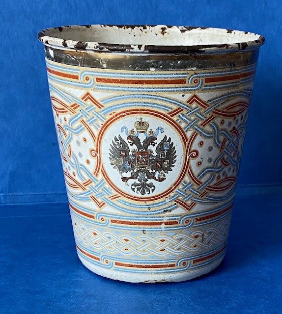 Russland - Såkalte. 'Kronings kopp av tsaren Nicholas II. 1896' i anledning tiltredelse av tronen