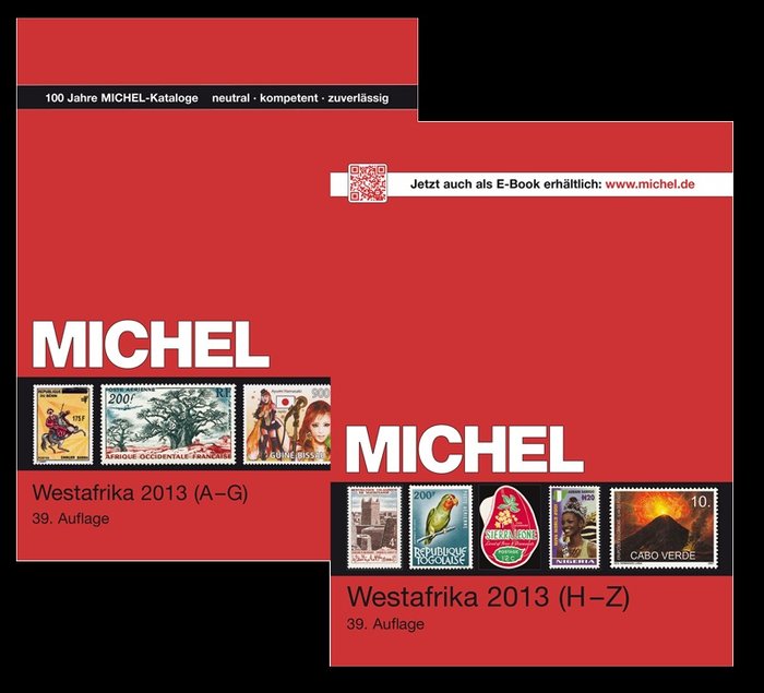 Michel - “Westafrika” volume 1 & 2 in colour, brand-new