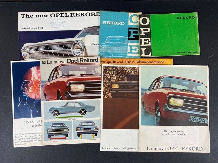 Dalla Rekord l'Opel Caravan AA1 Rivista L'AUTOMOBILE 1963 n.24 