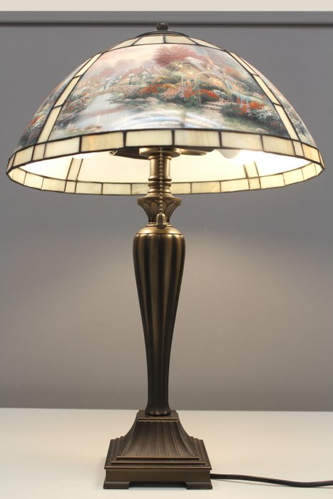 Thomas Kinkade Table Lamp Mid, Thomas Kinkade Floor Lamp