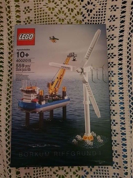 Image 1 of LEGO - Employee Gift - 400215 - offshore platform Borkum Riffgrund - 2000-present - Germany