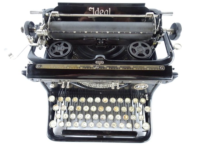 Seidel & Naumann - Ideal model C - Maszyna do pisania, 1925 - metal