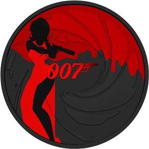 Tuvalu. 1 Dollar 2020 James Bond 007 - 005 - 1 Oz
