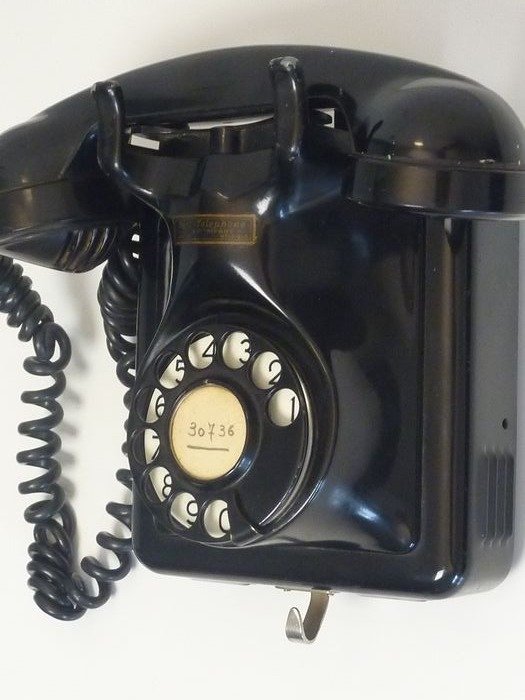 Téléphone JEP années 50s en métal