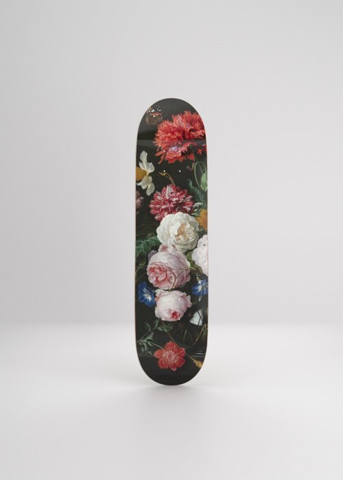 Image 3 of Jan Davidz de Heen (after) - Flowers De Heen Diptych Skateboards