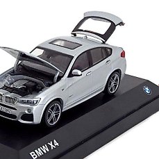 BMW X4 F26 SUV Red Openable 1:43 Iscale Dealer 