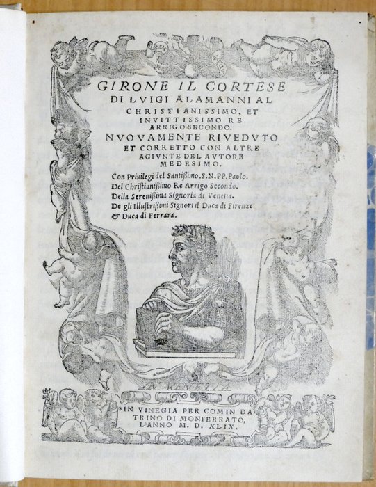 Luigi Alamanni - Girone il cortese - 1549
