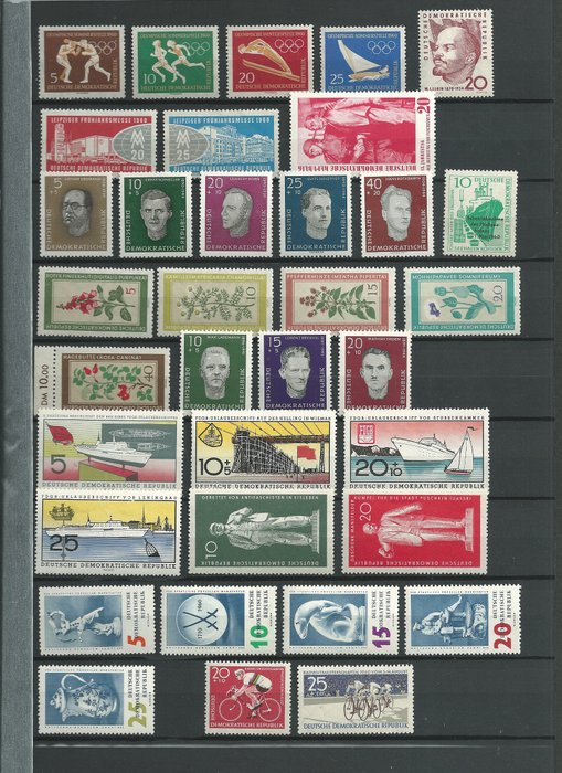 Duitse Democratische Republiek (DDR) 1960/1990 - Complete collectie