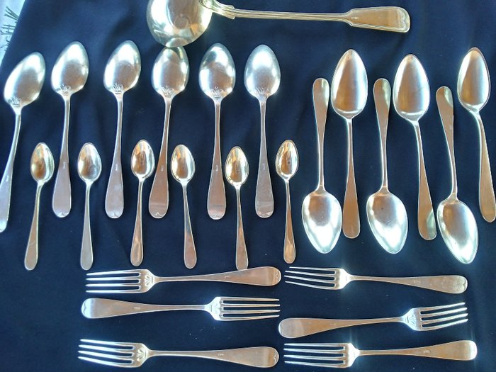 PFG - Antchi ladle cutlery (31) - Argento dorato