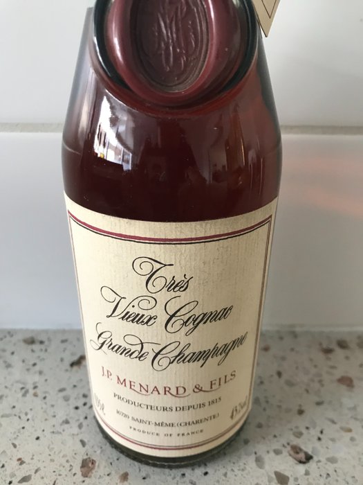 J P Menard Fils Tres Vieux Cognac Grande Champagne Catawiki