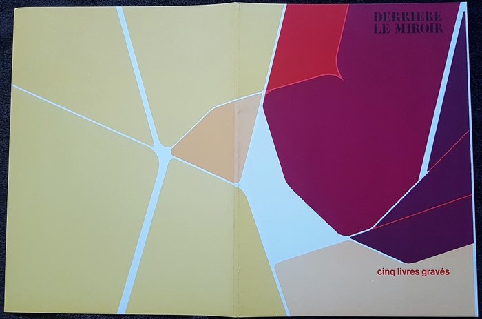 Palazuelo, Tapies, Chillida, Ubac, Bram Van Velde - Derriere Le Miroir 207 -  cinq livres graves - 1974