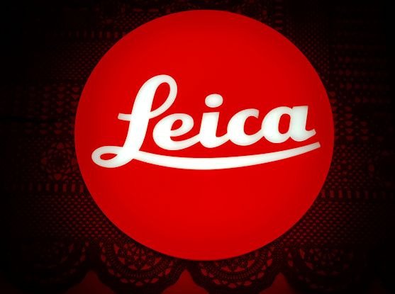 Leica enseigne au néon lightbox enseigne lumineuse - Plastique