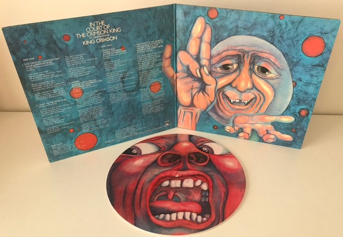 King Crimson ( Steven Wilson remastered version !!) - " In The Court Of The Crimson King (An Observation By King Crimson) " - Articles de souvenirs officiels, LP album - 200 grammes, Remasterisé - 2020/2019