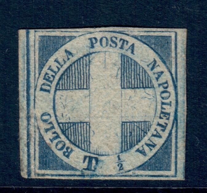 Italiaanse oude staten - Napels 1860 - 1/2 Tornese Savoy Cross - Sassone N. 16