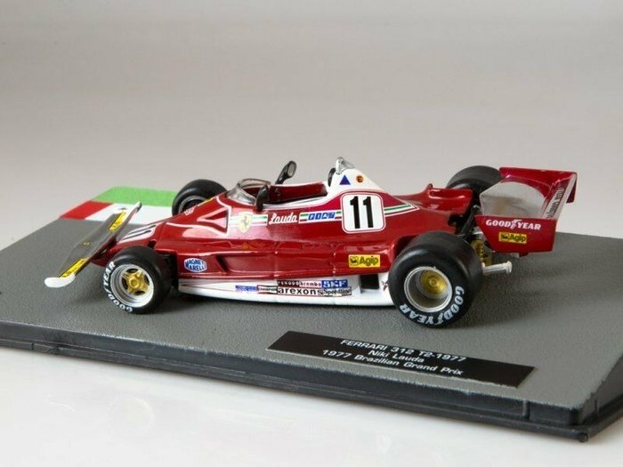 B055 OPO 10 Auto 1/43 Compatibile con Ferrari 312 T2 1977 Niki Lauda 