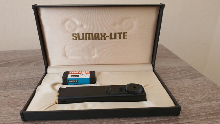 Lighter Minox Film Type SLIMAX-LITE Subminiature Camera w 