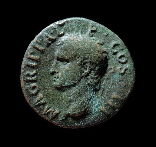 M. Agrippa AS Struck under Caligula | Agrippa. Died AD 12 