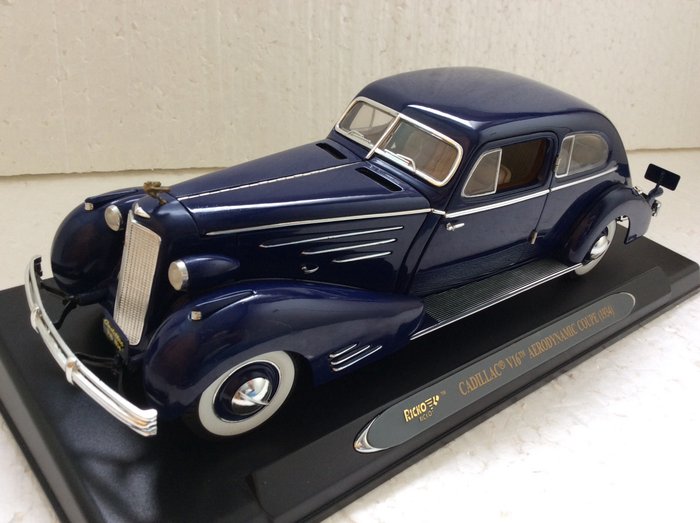 HO 1:87 Ricko # 38460-1934 Cadillac V16 Aerodynamic Coupe Black
