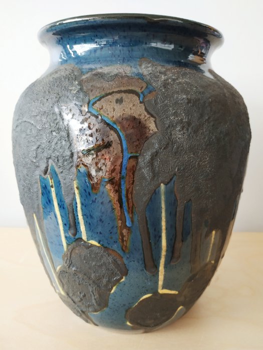 Emile Simonod - Savoie France - Vase - Céramique