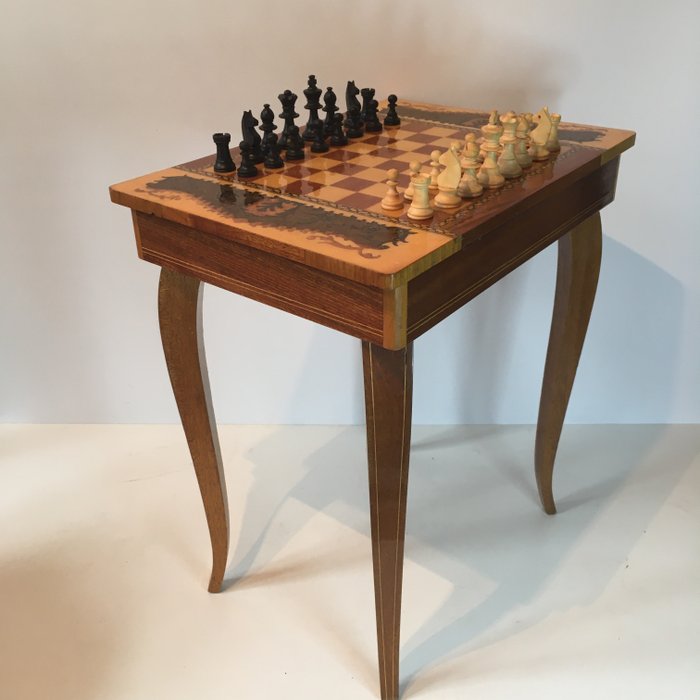 西洋棋桌 - 木