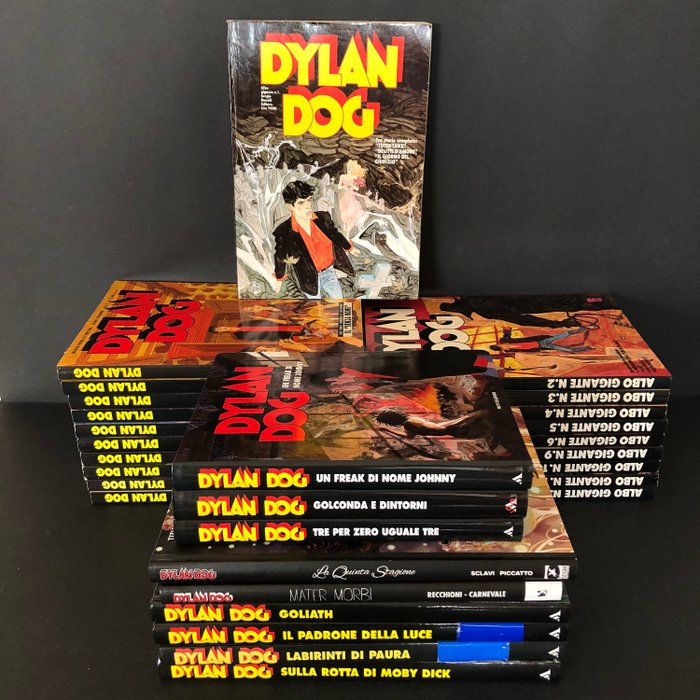 Dylan Dog - 22x albo Gigante + 9 cartonati - First edition - (1993/2015)