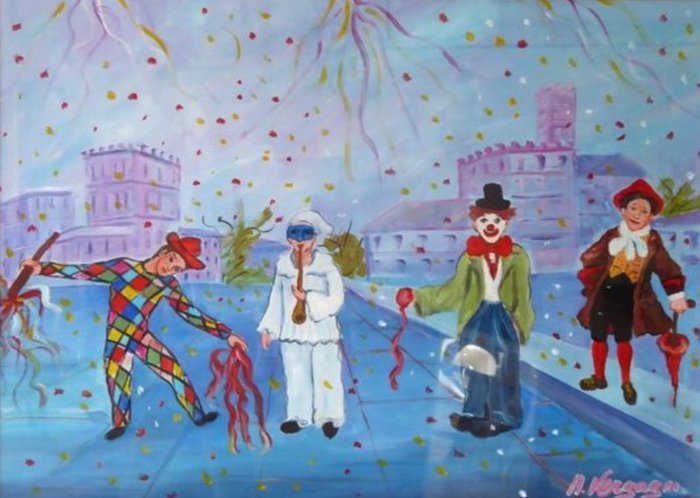 VERGAGNI Arturo - Giorno di Carnevale, 1994 