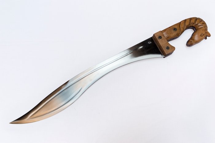 西班牙 - Mariano Zamorano Toledo - Falcata íbera - Combat - Broadsword, Short Sword, 剑, 经典剑